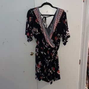 NWT - floral romper
